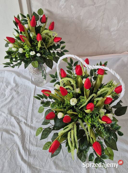 Stroik kompozycja na cmentarz Komplet Pleszew