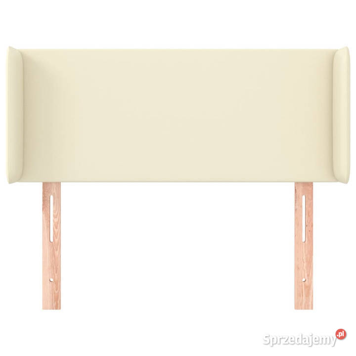 Zagłówek uszak kremowy 103x16x7888 sztuczna