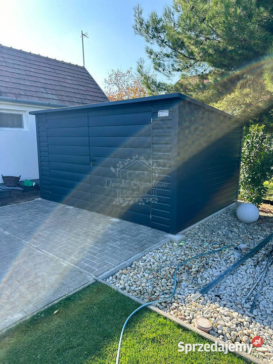 Schowek Domek ogrodowy 4x3m Brama dwuskrzydłowa Miastko