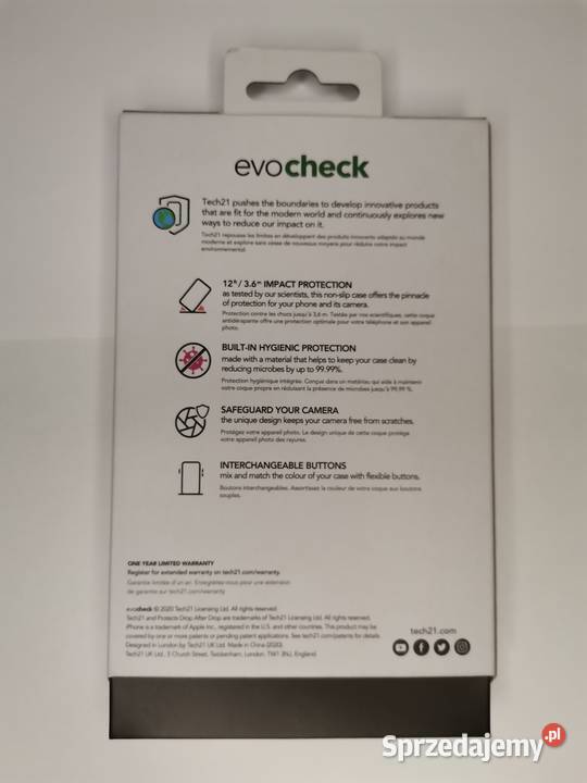 Tech21 Evo check iPhone 2020 54 iPhone ultra Trzcianka
