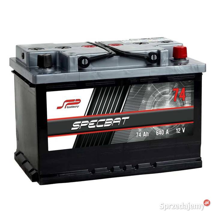 Akumulator SPECBAT 74Ah 640A EN PRAWY PLUS Wrocław