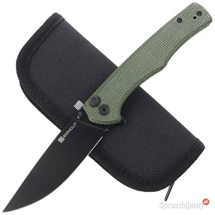 Nóż składany Sencut Crowley Green Micarta Black mazowieckie Warszawa