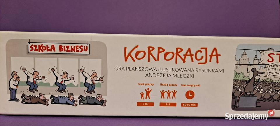 KORPORACJA Mleczko gra planszowa Kraków