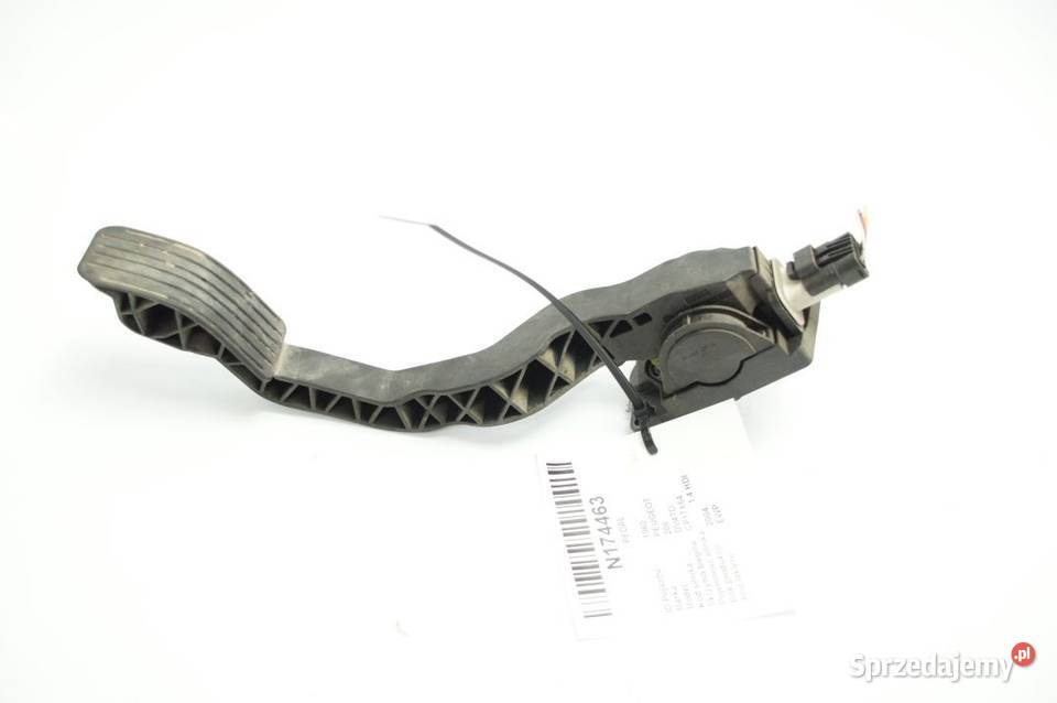 PEDAŁ PEUGEOT 206 9654877480
