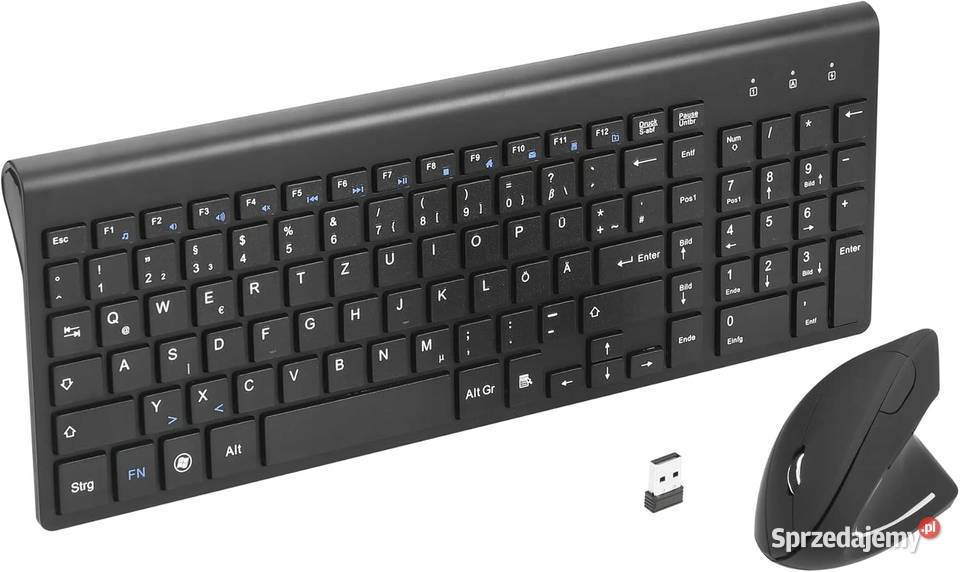 Zestaw klawiatura i mysz Fonicer czarny Myszyniec