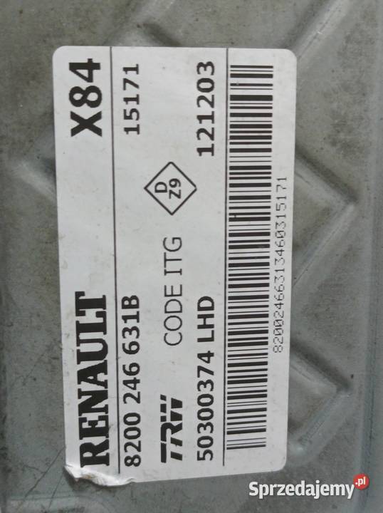 KOLUMNA WSPOMAGANIE ELEKTRYCZNE 8200246631B