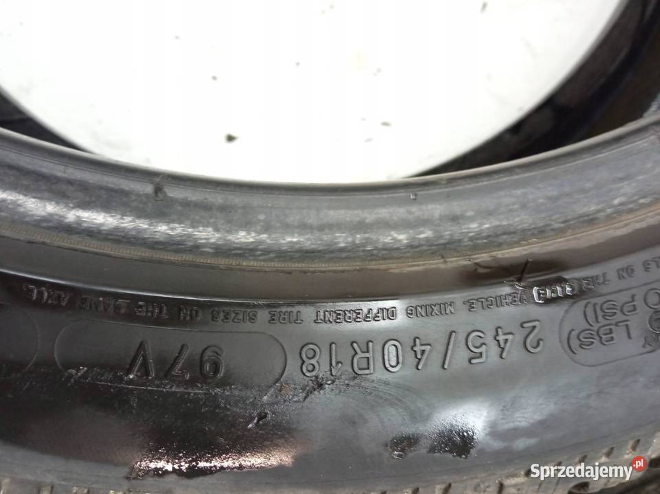 2x OPONA ZIMOWA MICHELIN PILOT ALPIN 24540R18 18cale
