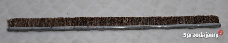 Listwa z włosiem naturalnym płaska do ssawki śląskie Czeladź