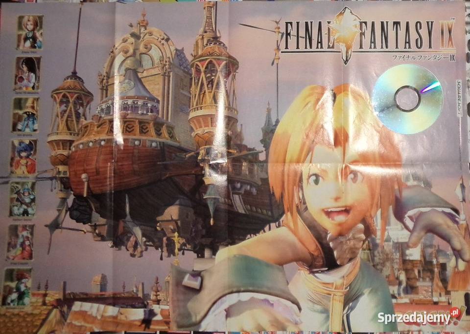 game poster Final fantasy IX 9 Dracula Tribes Komputerowe PC Rzeszów sprzedam