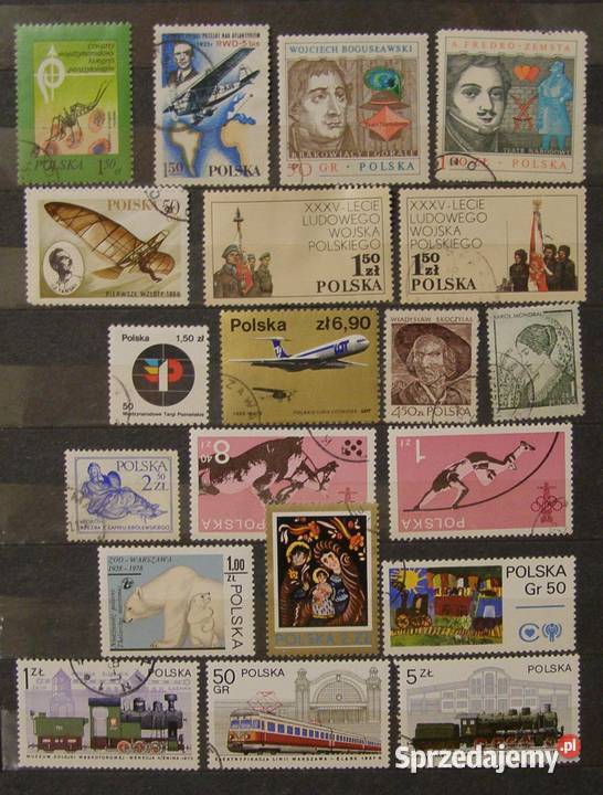 Znaczki pocztowe Polska zestaw 207luzaki