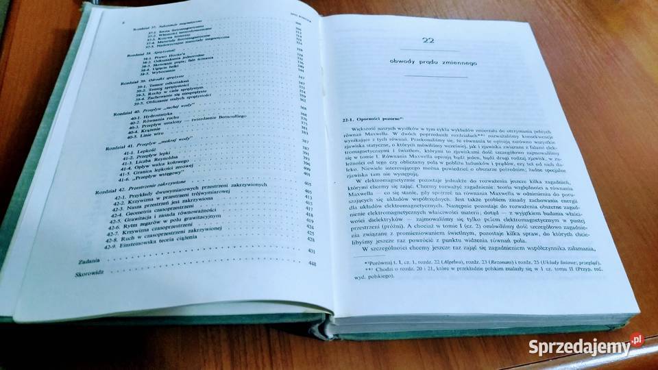 Feynmana wykłady z fizyki 22 Elektrodynamika Gdańsk sprzedam