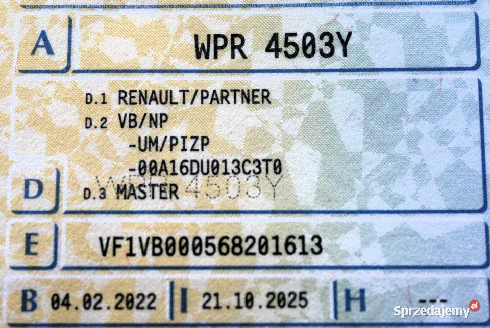 Renault Master SalonPL ChłodniaMroźnia 20C komputer pokładowy Sokołów