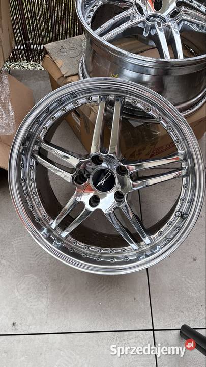 Chromowane Chrom felgi Cygany 19 85j 5x120 ET35 aluminiowe Kraków