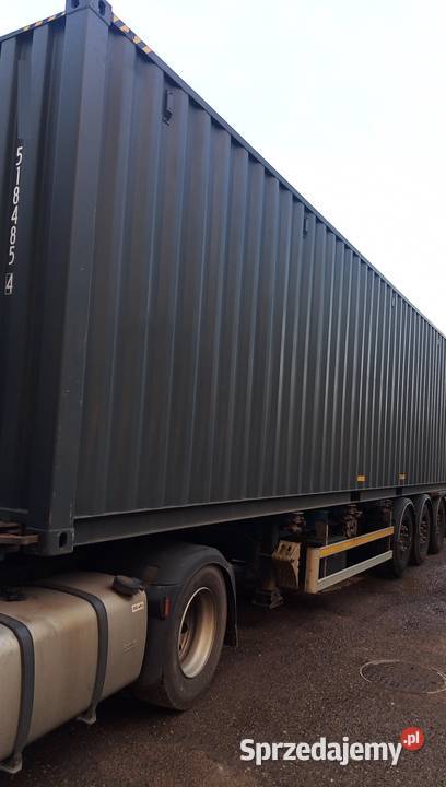 Kontener magazynowy morski 2025r 40HC RAL7016 Solec Kujawski
