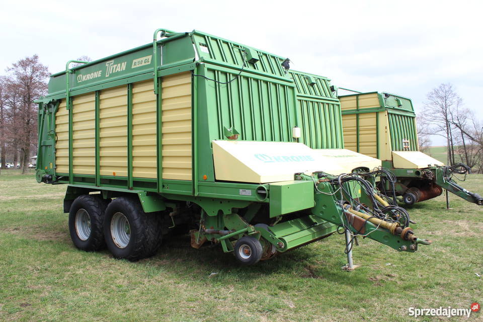 Krone Titan R50GD przyczepa samozbierająca Sokoły