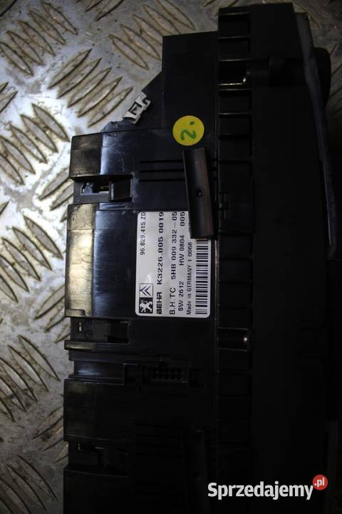 PANEL KLIMATYZACJI CITROEN C5 III X7 96829415ZD