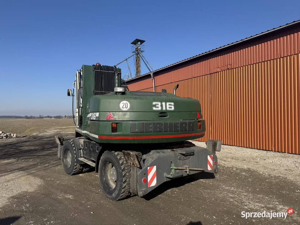 Liebherr a316 litronic industrie podnoszona Pleszew