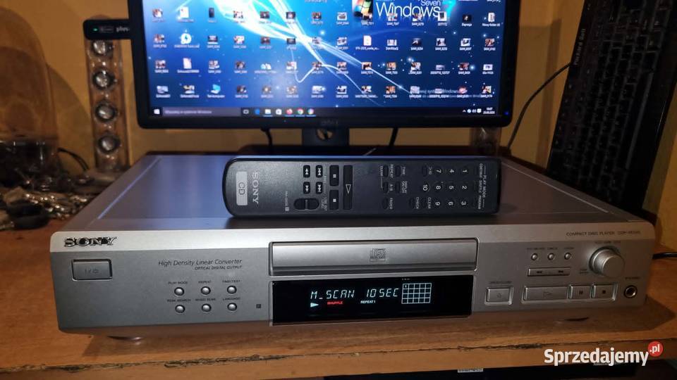 Odtwarzacz CD Sony CDPXE520 CDText pilot Top Warta sprzedam