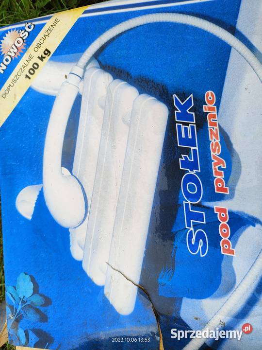 Stołek składany pod prysznic Ligota Piękna