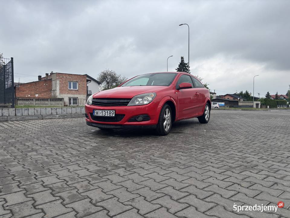 Opel Astra H GTC 2005r 150 1910cm3 Astra Wieluń