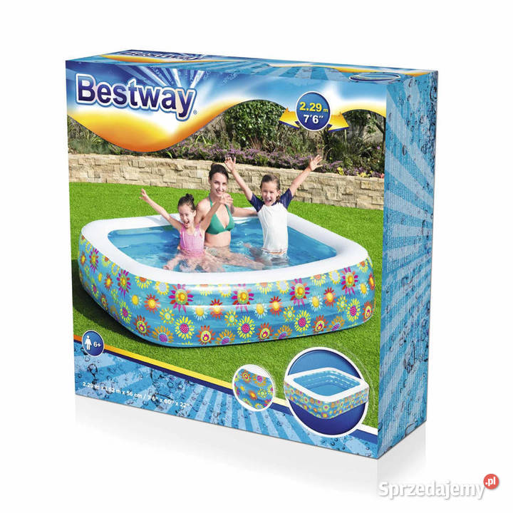 Bestway Nadmuchiwany basen dzieci niebieski Warszawa sprzedam
