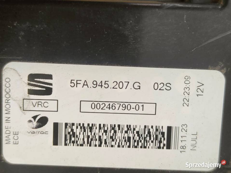 Lampa Lewy Tył LED Seat Leon Cupra IV 5FA945207G