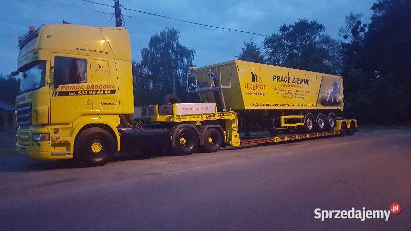 Naczepa niskopodwoziowa WYNAJEM Transport Kassbohrer Kluczbork