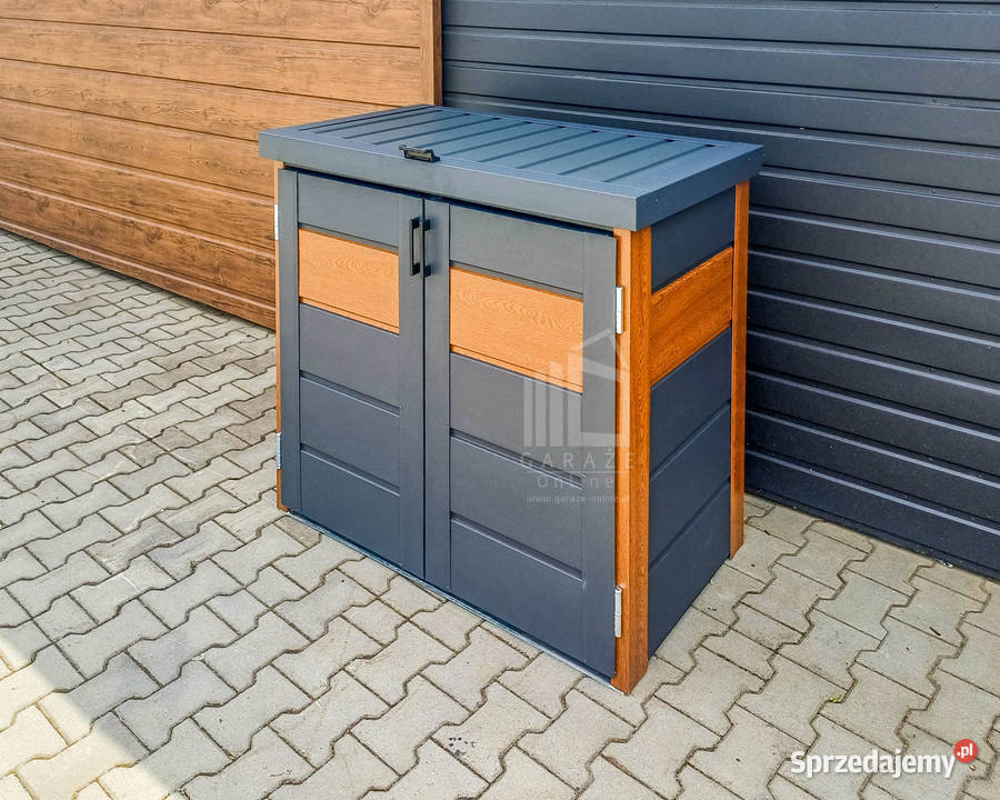 Zabudowa koszy na śmieci wiata obudowa wielkopolskie Gniezno