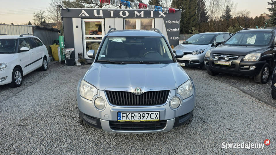 koda Yeti SPRZEDANY Nowy Rozrząd 4x4 Hak 20D 1 przyciemniane szyby Świdnica