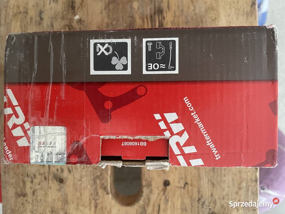 2X TRW GDB3648 GDB3617 KLOCKI HAMULCOWE TYŁ osobowe Części samochodowe Zgierz sprzedam