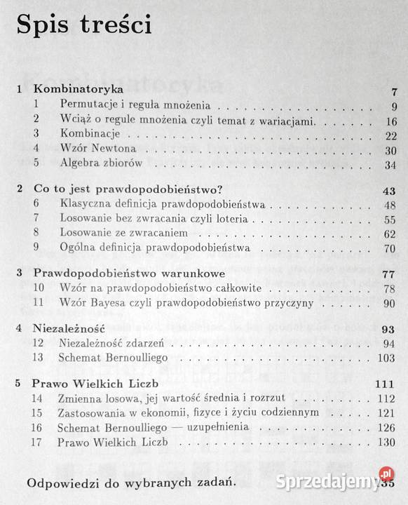 Kombinatoryka prawdopodobieństwo i zdrowy Chełm