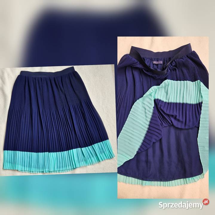 Plisowana spódnica Mark Spencer rozmiar 42 XL kolorowy Spódnice i sukienki Lublin