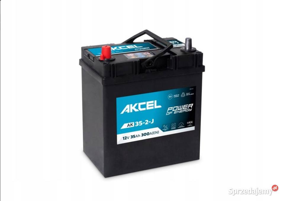 Akumulator 12V 35Ah 300A L Azja Akcel Varta Jelcz-Laskowice