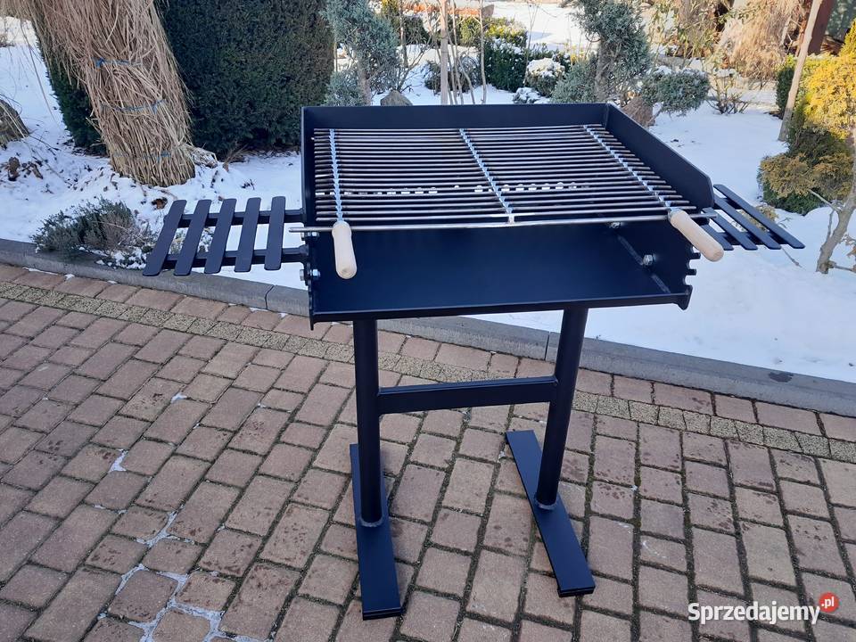 Solidny grill ogrodowy blacha 4 mm jedyny taki wielkopolskie Damasławek