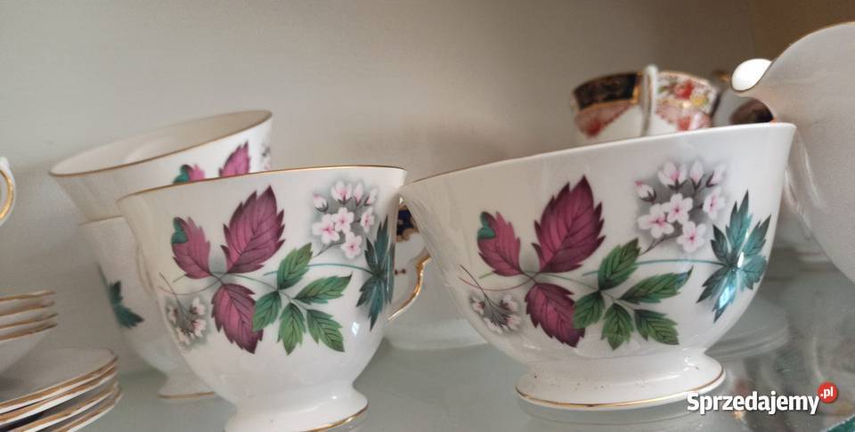 Miseczka Crown Royal Made in England Porcelana i szkło Gdańsk