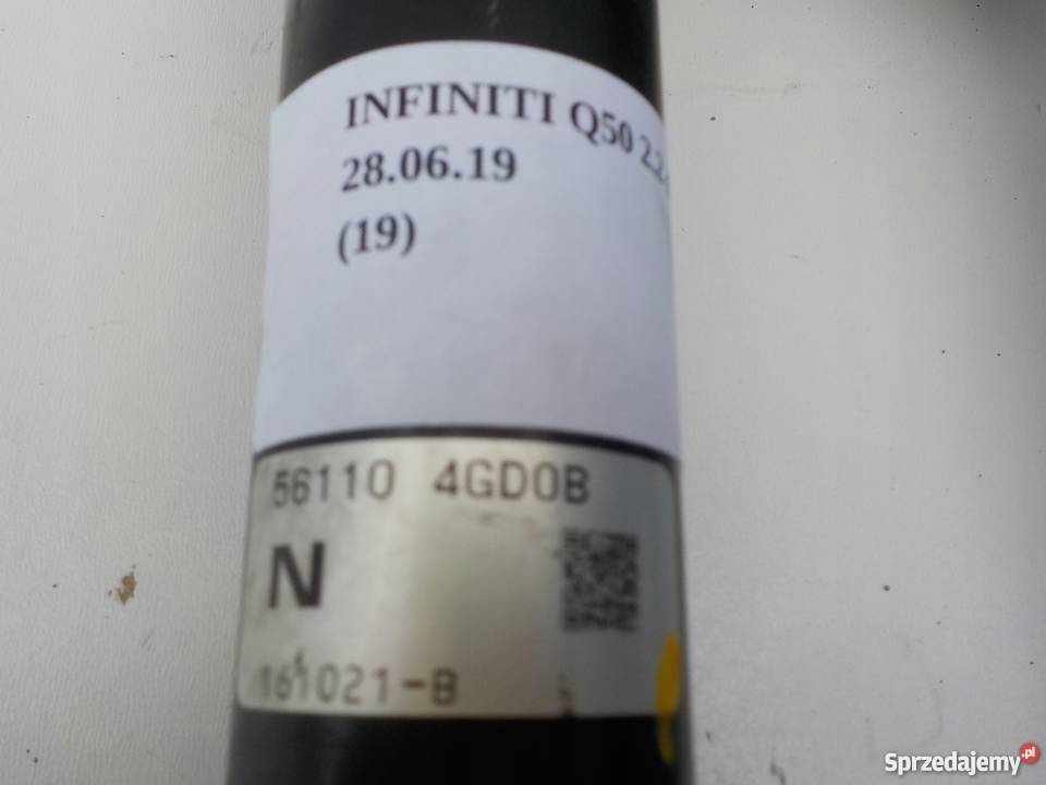AMORTYZATOR PRZÓD PRAWY LEWY INFINITI Q50 22d amortyzatory