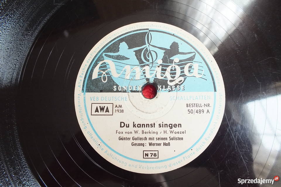 Płyta winylowa szelakowa niemiecka gruba i 1 płyta lubuskie Żary