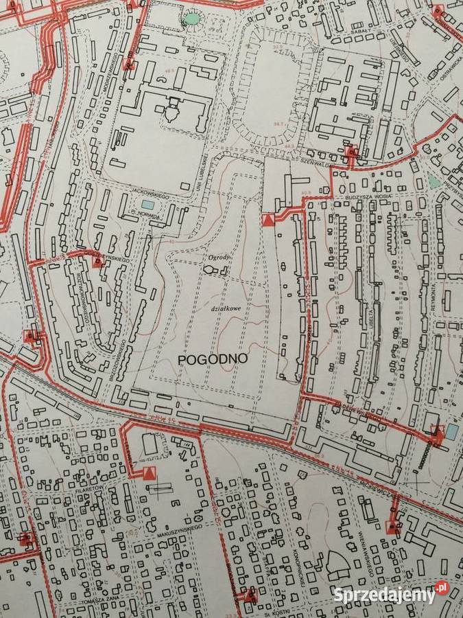 2536 Mapa Tematyczna Szczecina Szczecin