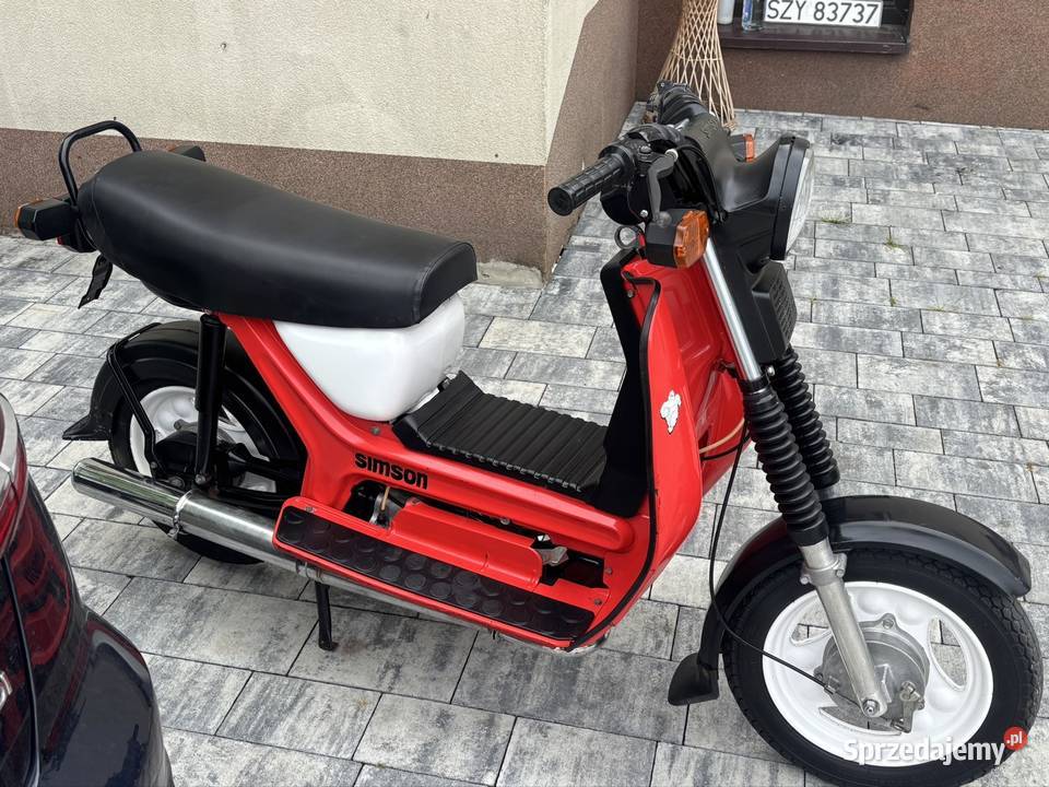 Simson sr50 Oryginał DDR 1990r akryl Pińczów