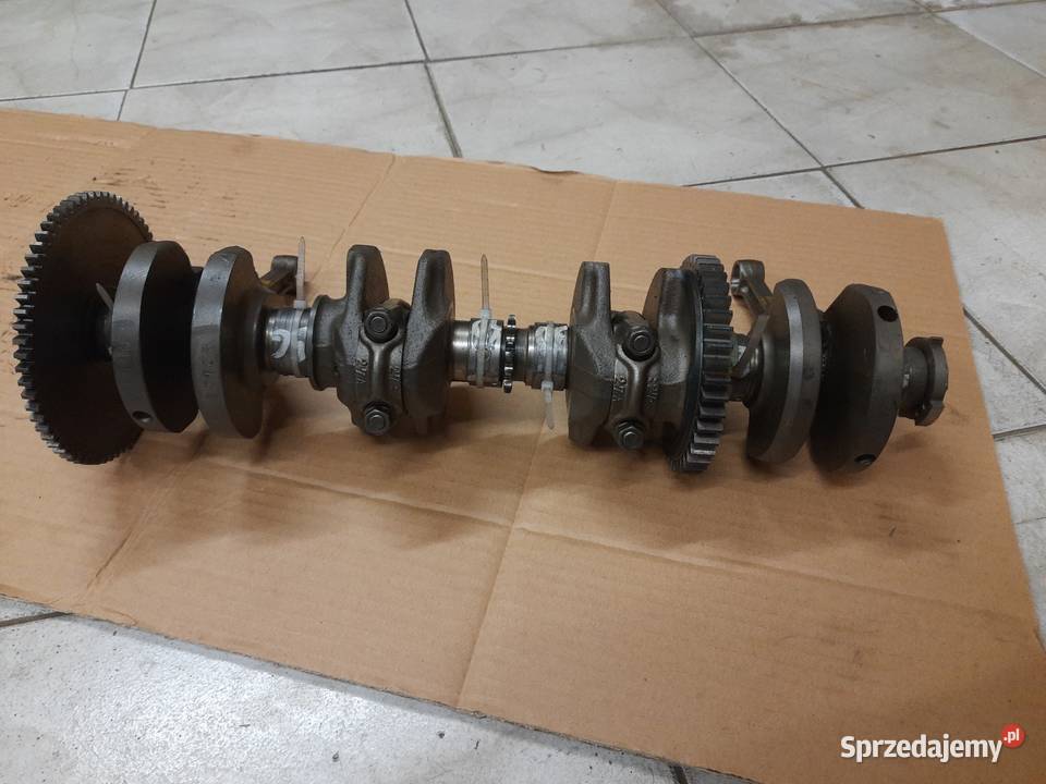 Suzuki GSX 600 wał korbowowy korby panewki Silniki i osprzęt Części motocyklowe Jelenia Góra