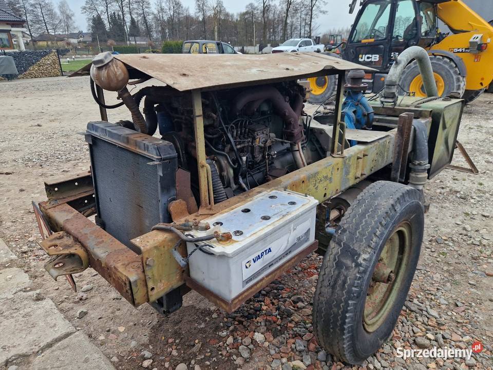 Pompa do deszczowni spalinowa deszczownia Osiek Mały