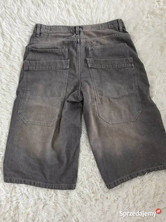 Bershka Jorts Spodenki Męskie Skater Style Myślenice