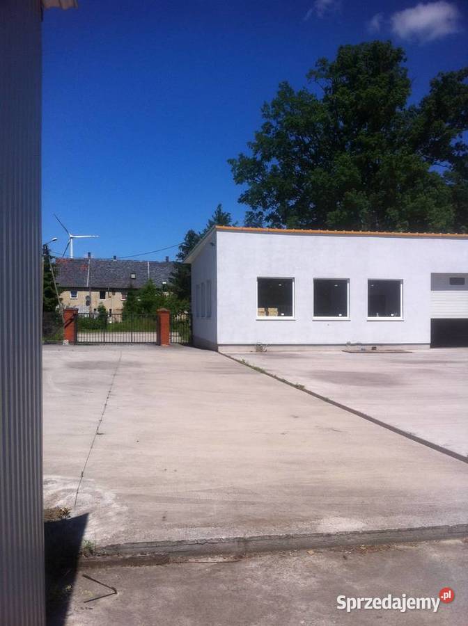 Zakład na dowolną działalność Wynajem Szprotawa sprzedam