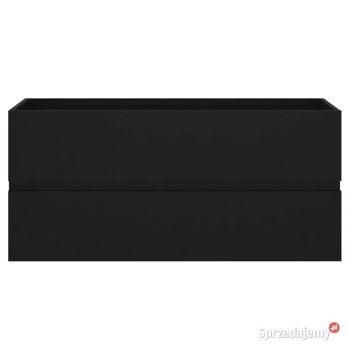 Szafka pod umywalkę czarna 100x385x45 WM804765 Warszawa