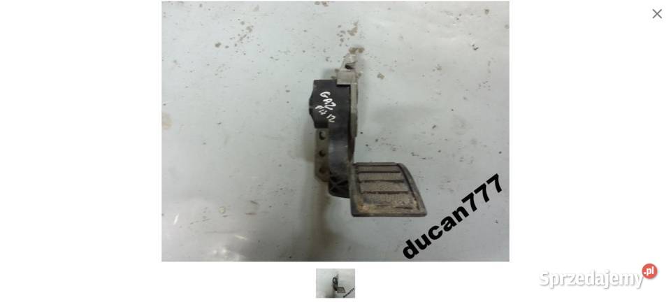 pedał gazu volvo FH12 D12C380 Silniki i osprzęt