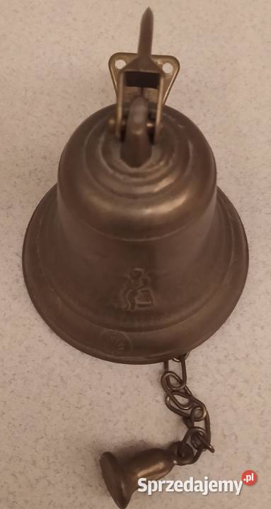 Dzwonek z mosiądzu Antyki, Sztuka, Kolekcje Gdańsk sprzedam