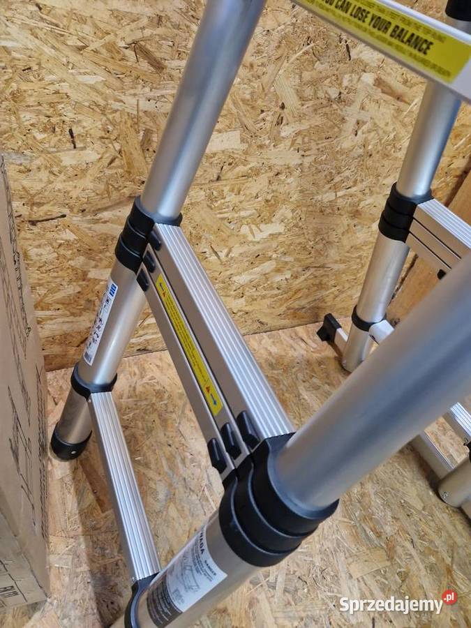 Drabina teleskopowa aluminiowa przegubowa 38m wielkopolskie Głogowa