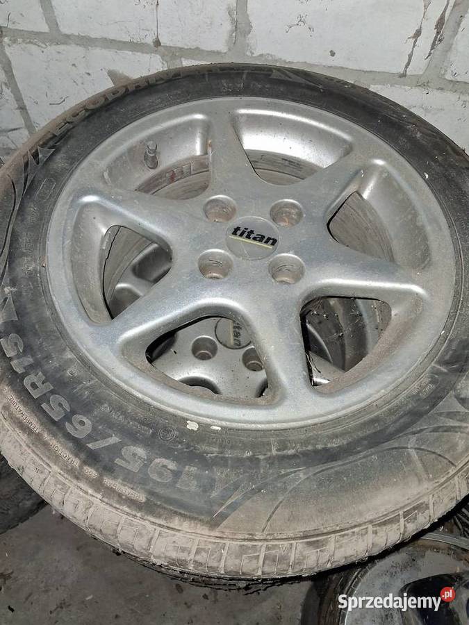 Alufelgi r15 4x108 z oponami 195x65r15