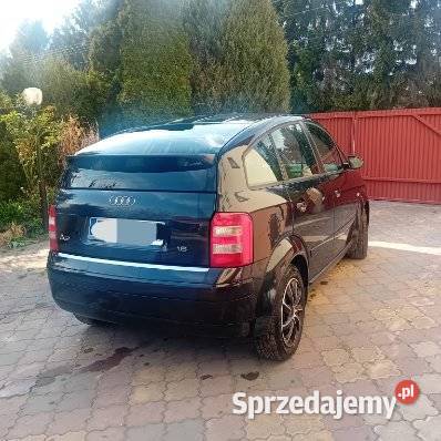 Audi A2 2002R Czarna 16 Benzyna Jędrzejów