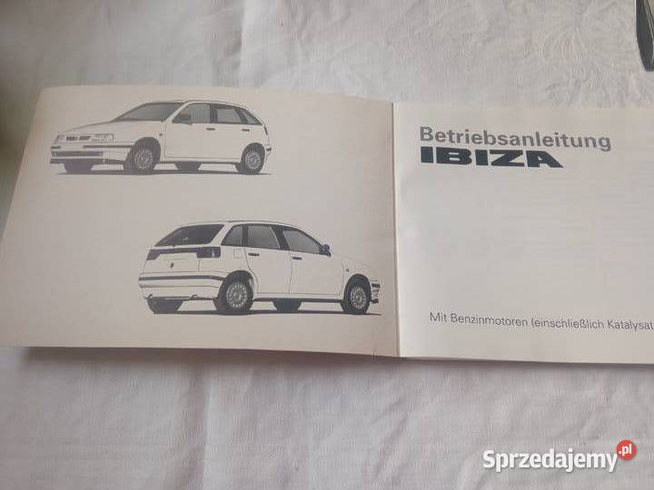 Instrukcja obsługi Seat Ibiza zachodniopomorskie Szczecin